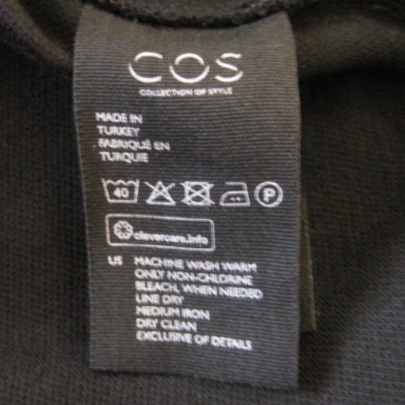 COS Split Neck A-Line Top - Picture 10 of 11